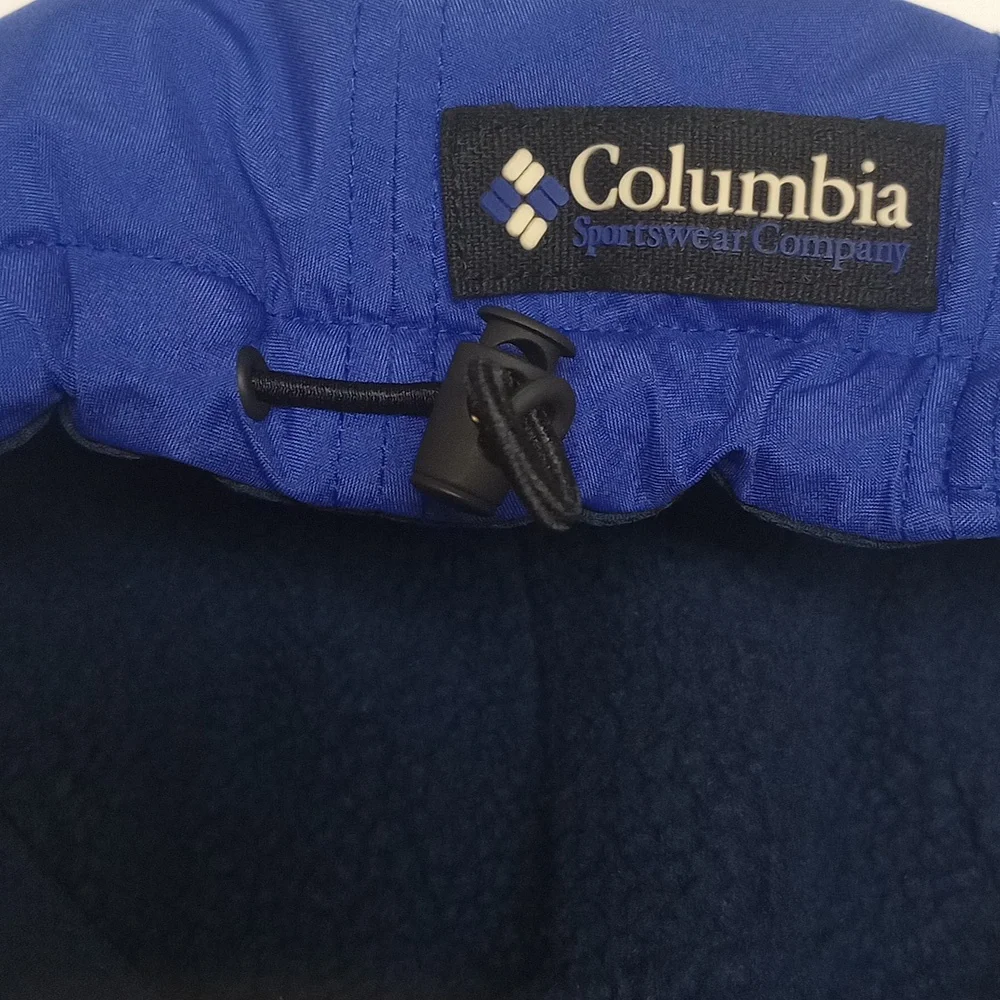 🆕 COLUMBIA OMNI-TECH BLUE FLEECE LINED WATERPROOF UNISEX BALL HAT